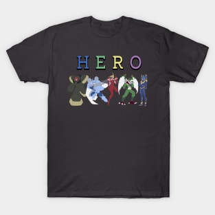 Elemental Heroes: Group T-Shirt